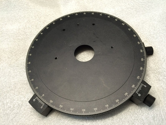 Leica Microscope Circular POL Rotation Stage 45° Click Stop f/DMR DM4500 2500