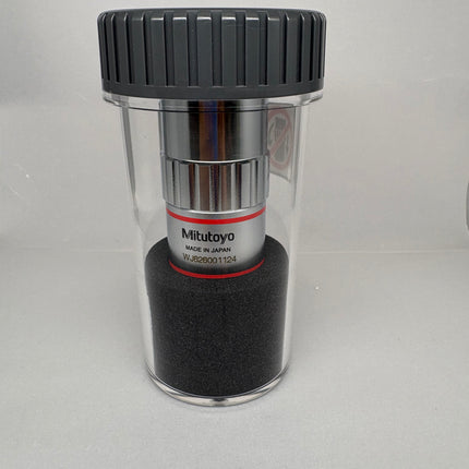 Mitutoyo M Plan APO HR 5x0.21 f=200 Microscope Objective 378-787-16 in protective packaging