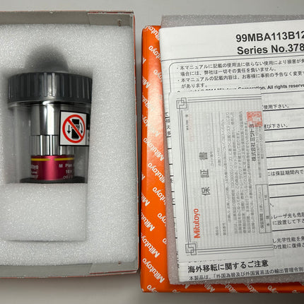 Mitutoyo M Plan Apo Nir 10x0.26