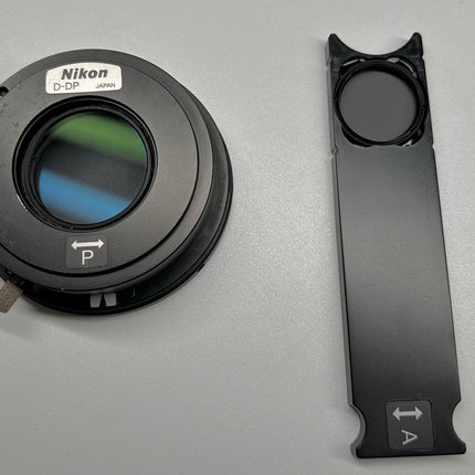 Nikon DIC Rotatable Polarizer D-DP & Analyzer D-FA