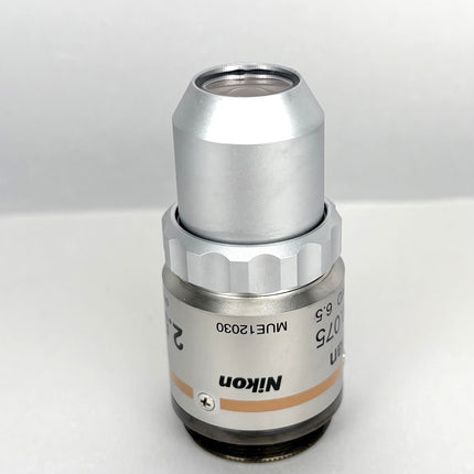 Nikon EPI T Plan 2.5x0.075 OFN25 WD6.5 MUE12030 Microscope Objective