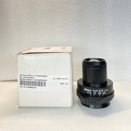 Nikon Microscope Achr 0.13 Condenser