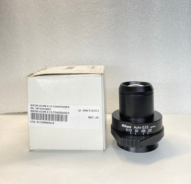 Nikon Microscope Achr 0.13 Condenser