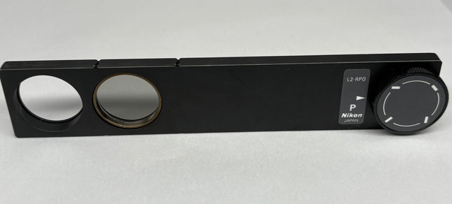 Nikon Microscope Reflected Light Polarizer Rotatable Slider L2-RPO