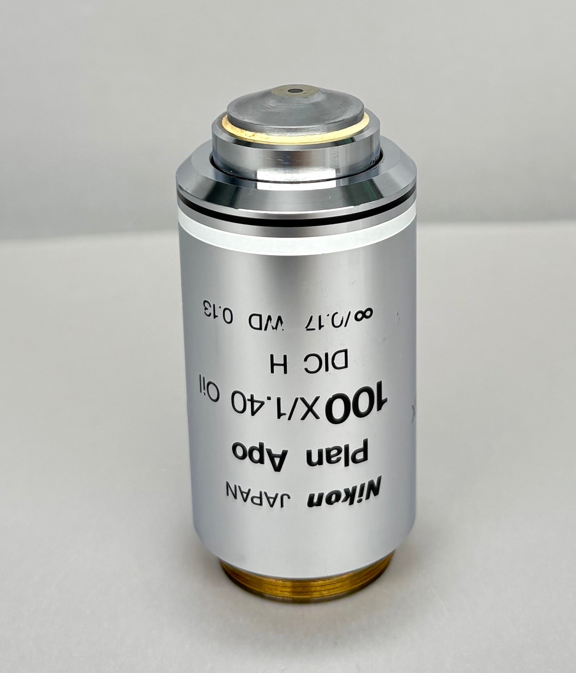 Nikon Plan Apo 100x1.40 Oil ∞/0.17 DIC H Eclipse Objective – Chengtu Optics