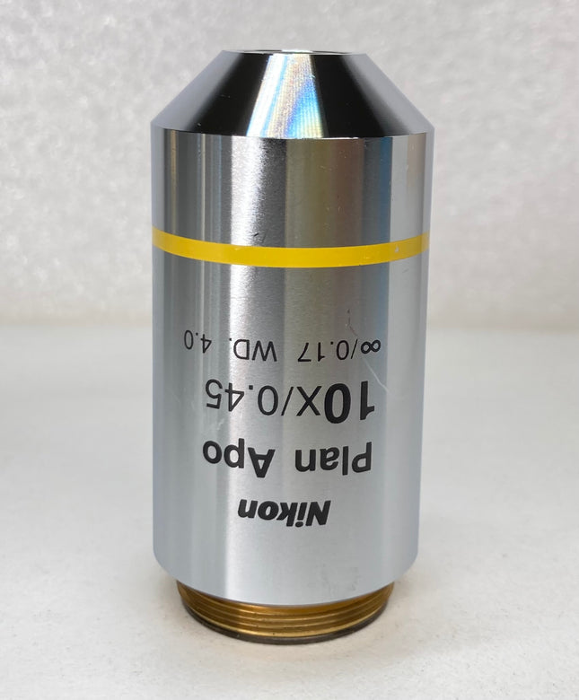 Nikon Plan Apo 10x/0.45 ∞/0.17 WD4.0 Eclipse Microscope Objective M25