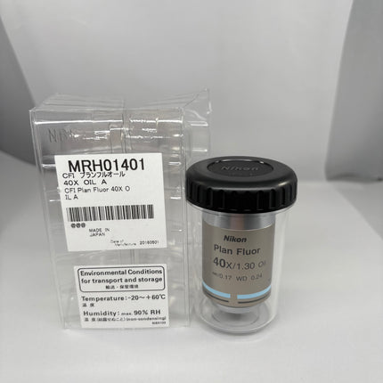 Nikon Plan Fluor 40x/1.30 Oil
