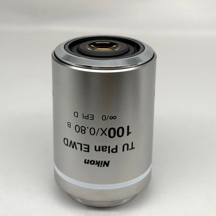 Nikon TU Plan ELWD 100x/0.80 OFN25 WD4.5 BD M32 MUE61900 Microscope Objective