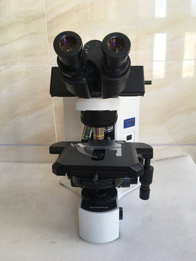 Olympus BX41 Trinocular Phase Contrast Microscope