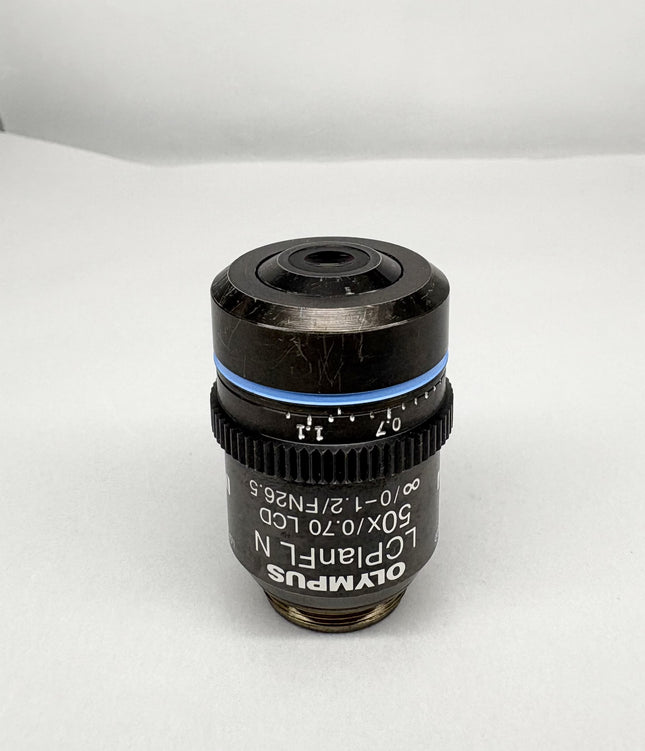 Olympus LCPlanFL N 50x/0.70 LCD Microscope Objective