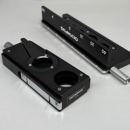 Olympus Microscope VANOX AH2-NAS NIC Nomasrki DIC Prism Analyzer