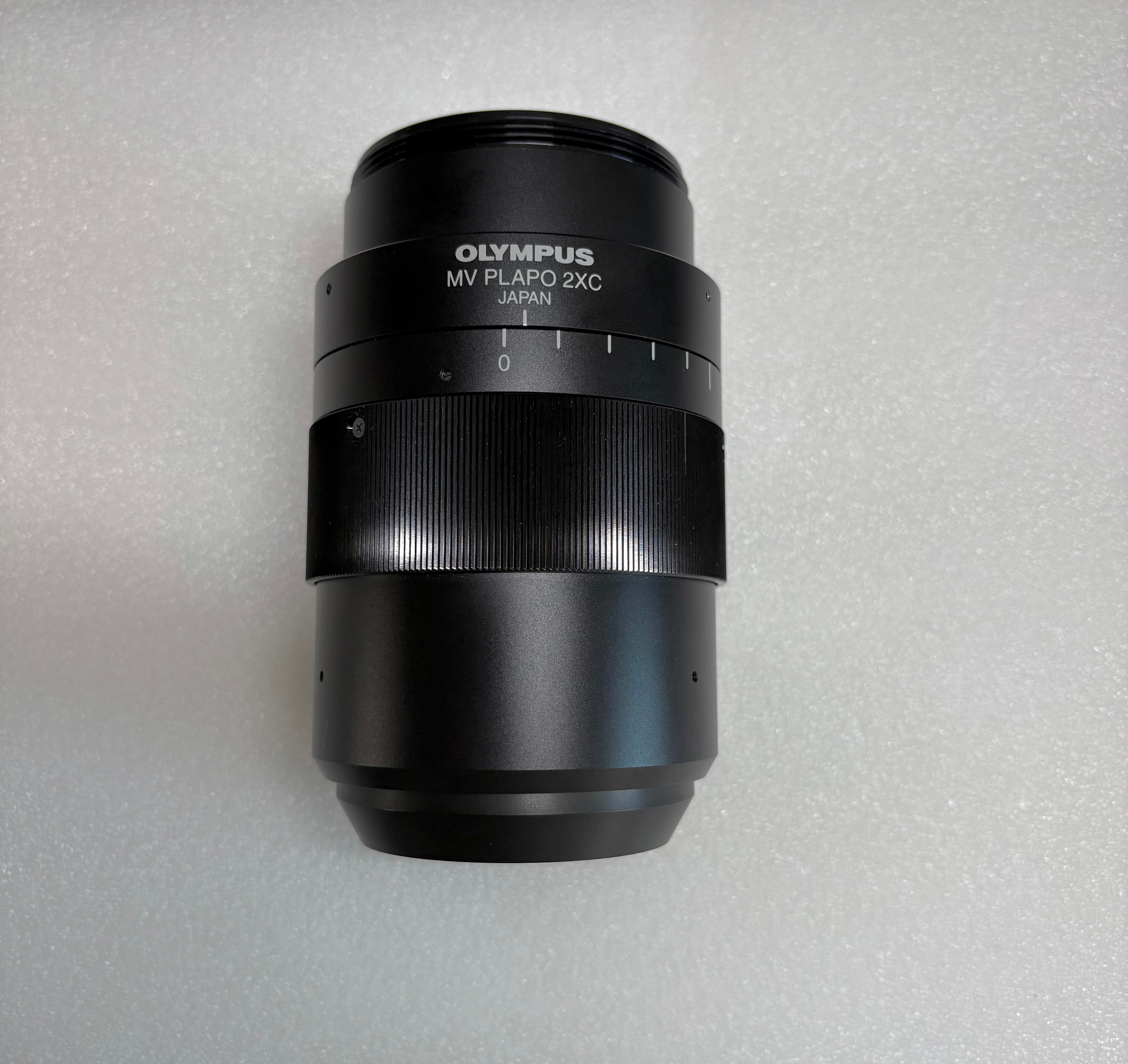 Olympus Stereo Microscope Objective MV PLAPO 2XC NA0.5 WD 20mm f/ MVX10 ...