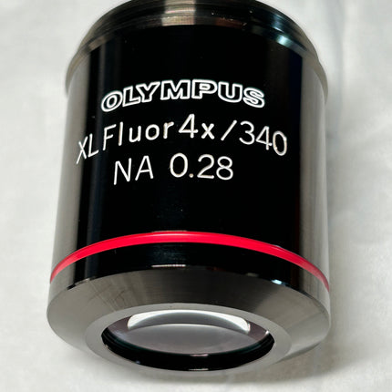 Olympus XL Fluor 4x/340 NA 0.28 Microscope Objective