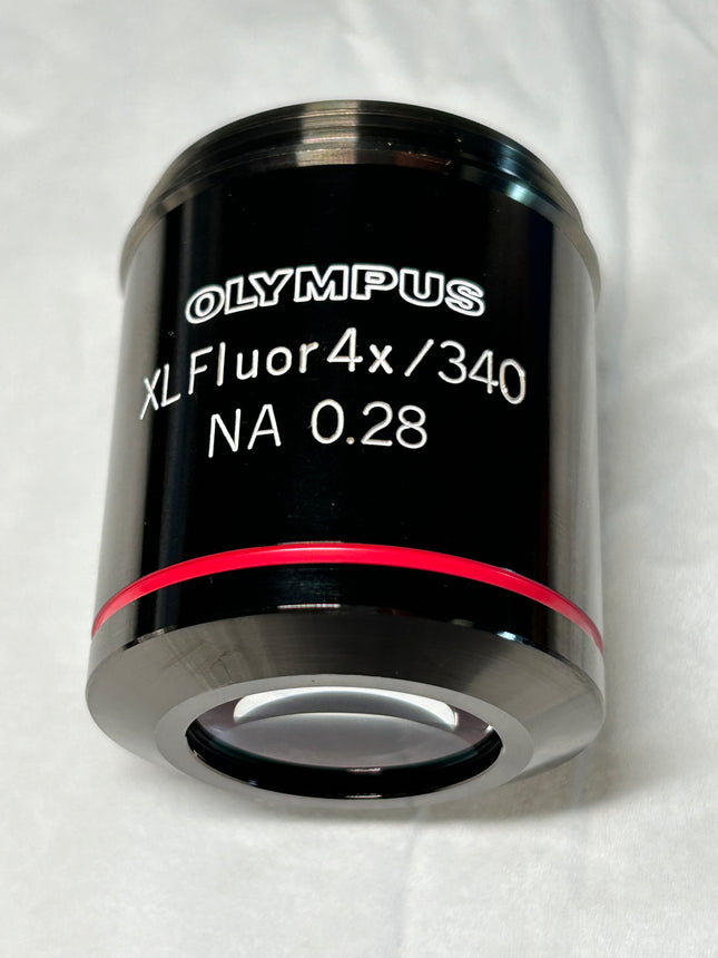 Olympus XL Fluor 4x/340 NA 0.28 Microscope Objective