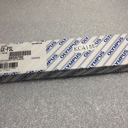 Olympus Microscope GX- FSL Fliter Slider For GX packaging image with product details and barcode.
