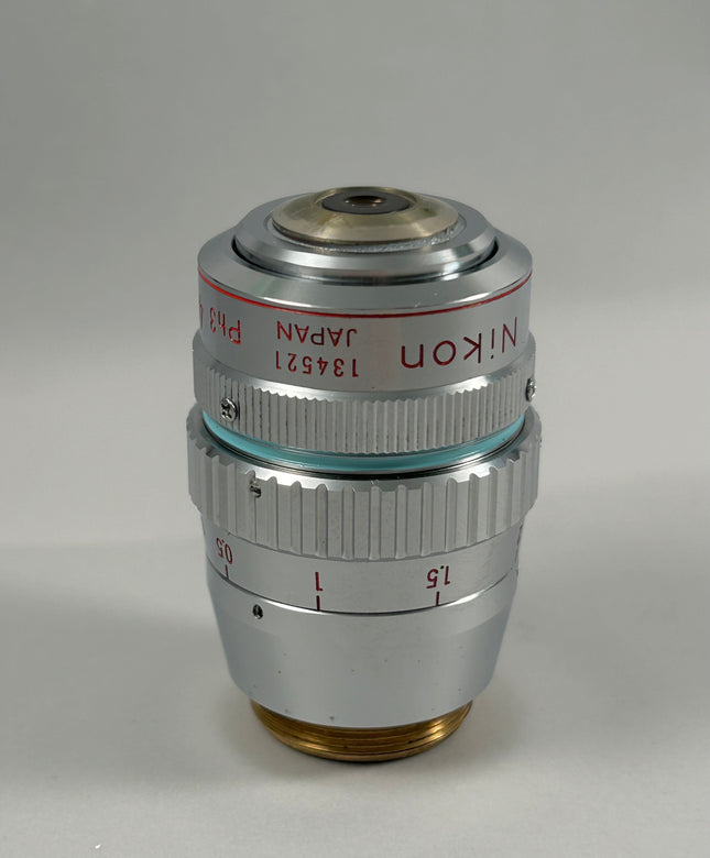 Nikon 40x 0.55 LWD Ph3DL 160/0-2 Correction Collar RMS Microscope Objective