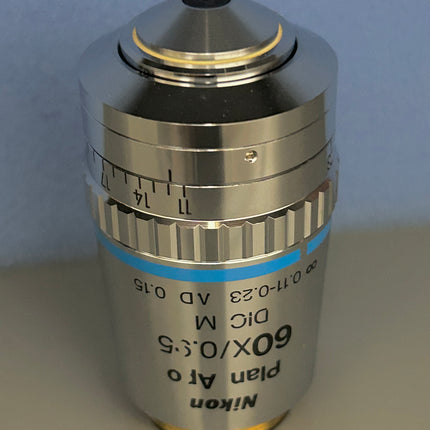 Nikon Microscope Objective Plan APO 60x0.95 DIC M 0.11--0.23 CORR WD 0.15