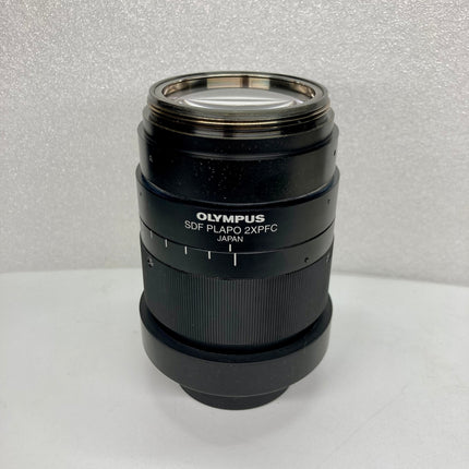 Olympus Stereo Microscope Objective SDF PLAPO 2x PFC NA0.3 WD 20mm f/ SZX16