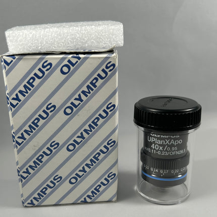 New Olympus Evident X-Line Microscope UIS2 Objective UPlanXApo 40x0.95 ∞/0.17
