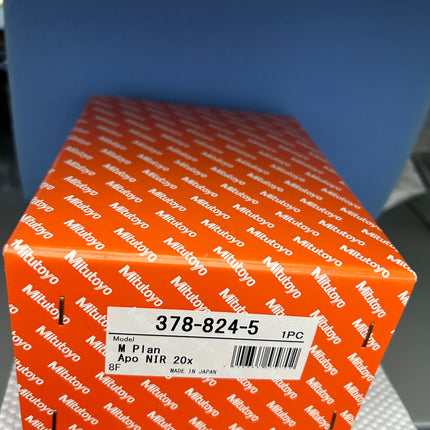 Mitutoyo  M Plan APO NIR 20x0.40 ∞/0 378-824-5 Microscope Objective