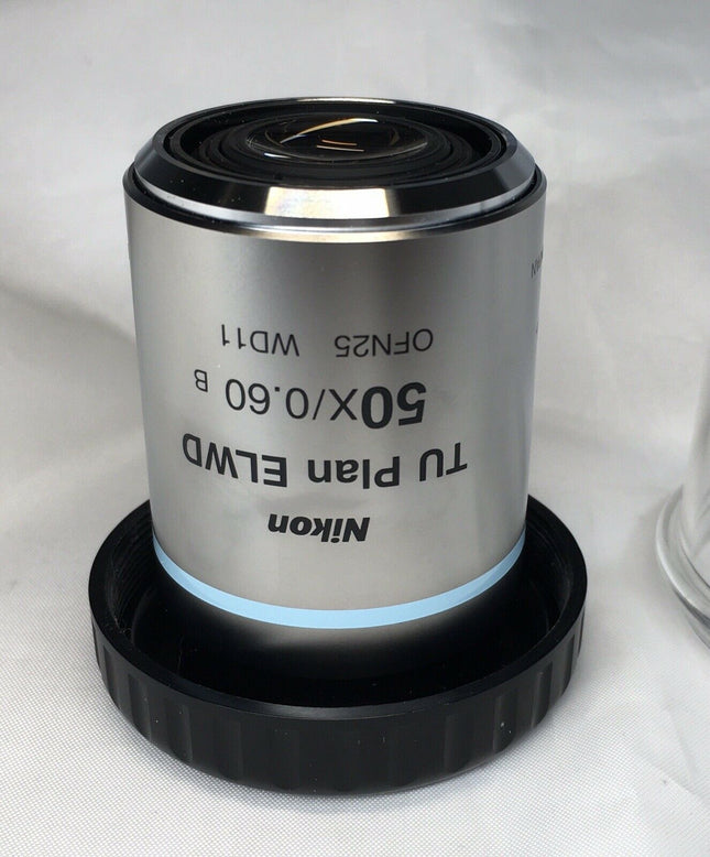 Nikon TU Plan ELWD 50x0.60 OFN25 WD11 EPI BD Microscope Objective MUE61500