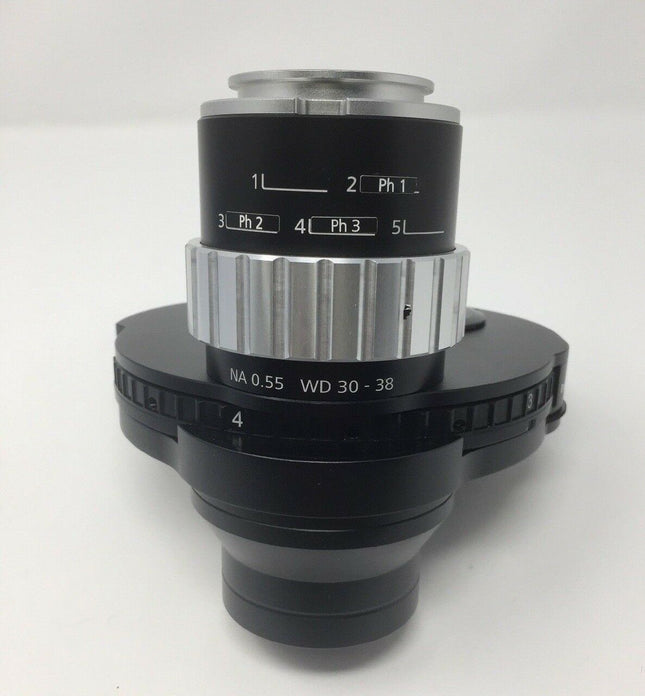 Zeiss 424228-9030 Microscope LD Condenser NA 0.55 WD 30-38 BF/PH1 /PH2/ph3