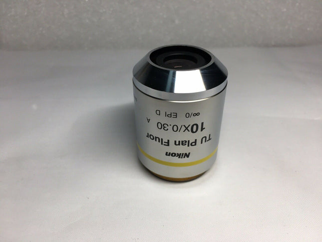 Nikon TU Plan Fluor 10x0.30 A ∞/0 WD15 M32 MUE42100 Microscope Objective